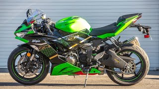 2020 Kawasaki Ninja ZX6R Review  MC Commute [upl. by Aeiram]