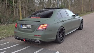 BRABUS 800 E63 S Sedan 40L V8 BiTurbo 🔥 REVS amp ACCELERATIONS [upl. by Cindee]