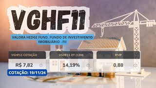 VGHF11 FUNDO PARA DIVERSIFICAÇÃO então vem conhecer [upl. by Niltyak]