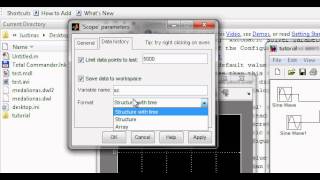 tutorial Simulink scope signals to matlab graph [upl. by Rianon]
