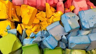 90K Subs Part 4  Rainbow Dyed Gymchalk Blocks [upl. by Painter]