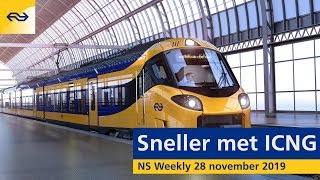 Win NSkersttrui  Sneller in het noorden  Ajax stapt in Eurostar  NS Weekly 28 november [upl. by Savage]