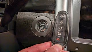 Ford Remote Key Fob Programming Instructions  How to [upl. by Kwei]