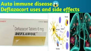 Deflazacort tablet uses and side effects in telugu [upl. by Lehcar852]