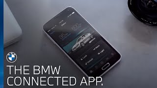 BMW UK  The BMW Connected App [upl. by Kinzer]