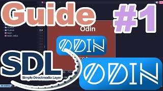 01  Open Window  Beginners Guide to SDL2 in Odin [upl. by Ycrad994]