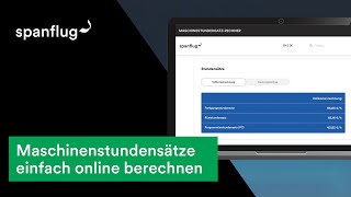 Maschinenstundensatz einfach online berechnen [upl. by Anoi]