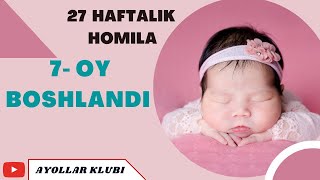 27 HAFTALIK HOMILA HAQIDA [upl. by Killion]