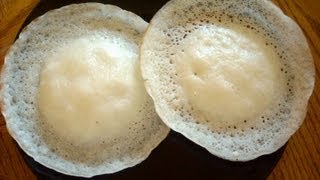 Paal Appam  How To Make Palappam  Milk Hoppers  Pal Appam Recipe [upl. by Betteanne541]