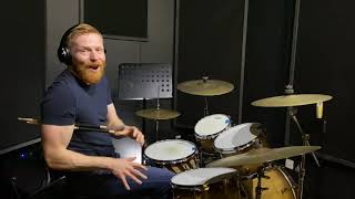 Rock and Roll Led Zeppelin  Drum Intro And Main Groove Tutorial [upl. by Eniamaj]