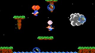 Balloon Fight NES Playthrough  NintendoComplete [upl. by Griffin]