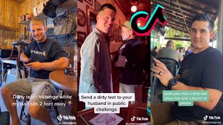 Send a Dirty Text Message To Your Husband  Boyfriend Tiktok Compilation Challenge [upl. by Akinehc759]