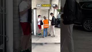 Elderly Lady Helps Kid Being Bullied trendingshorts shorts [upl. by Narak]