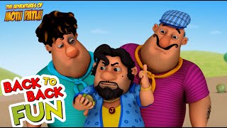 Back To Back Fun  109  Motu Patlu Cartoons  S08  Cartoons For Kids  motupatlu video [upl. by Leal]