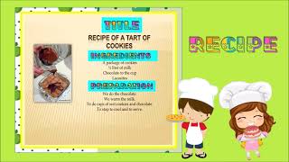 RECETA DE COCINA EN INGLÉS PARA NIÑOS [upl. by Schaper]