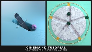 Tutorial How to Create Looping Animations in Cinema 4D [upl. by Gaal852]