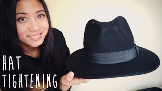 DIY ✂ Tighten Your Hat Easy [upl. by Mogerly]