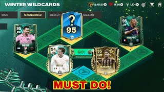 FREE PLAYERS EVERYWHERE THINGS TO DO DURING WINTER WILDCARDS EVENT IN FC MOBILE 24 [upl. by Moule]