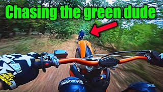 KTM SX 85 vs Kawasaki KX 80  2 STROKE SOUND [upl. by Himelman79]