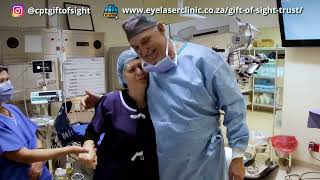 STORY ABOUT THE GIFT OF SIGHT TRUST CATARACT SURGERY CAPE TOWN SOUTH AFRICA [upl. by Palla]