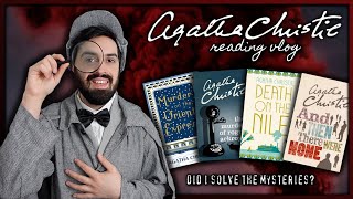 An Amateur Sleuth Reads Agatha Christie Books for the First Time 🕵🏼‍♂️🔍 [upl. by Sire]