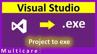 how to create exe file in visual studio 2015 [upl. by Fleece168]