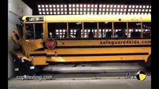 School Bus Crash Test Inside amp Out [upl. by Cuthburt]