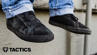 Emerica Omen Skate Shoes Wear Test Review  Tactics [upl. by Nylinnej]