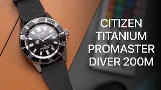 New Citizen Promaster Mechanical Diver 200M  Barnacle quotFujitsuboquot NB6021 [upl. by Hodosh77]