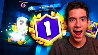 ME SALE LEGENDARIA EN COFRE DE GRAN DESAFIO DE 1 VICTORIA  TheDonato Clash Royale [upl. by Nyar]