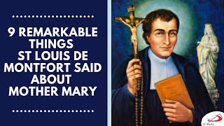 9 remarkable things St Louis de Montfort said about Mother Mary [upl. by Stutman]