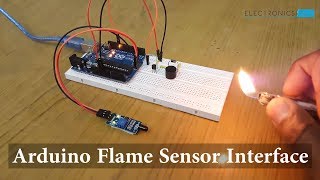 Arduino Flame Sensor Interface [upl. by Daniela]