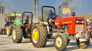 Swaraj 855 vs john deere 5210 tractor tochan [upl. by Swiercz]