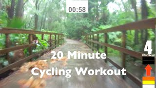 20 Minute Indoor Cycling Workout [upl. by Faxun]