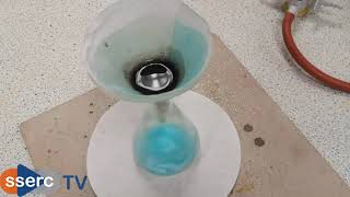 Making Copper Sulphate from Copper Oxide [upl. by Anitsuj]