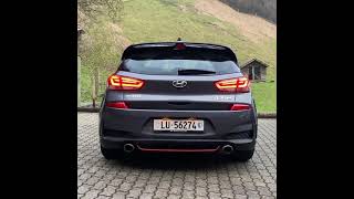 Hyundai I30n 2018 pure Sound  109dB  exhaust  Swiss [upl. by Gardas141]