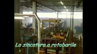 Zincatura a rotobarile  Elezinco SRL [upl. by Aretha]