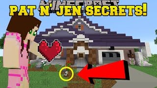 Minecraft PAT amp JENS HIDDEN SECRETS  Custom Map [upl. by Dasa416]