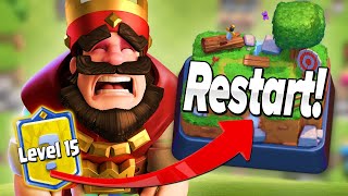 Maxed Player Returns to Arena 1 in Clash Royale [upl. by Shull]