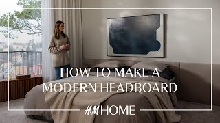 DIY How to make an elegant padded headboard — a stepbystep guide [upl. by Roze783]