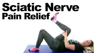 Sciatic Nerve Pain Relief Stretches [upl. by Ettedranreb]