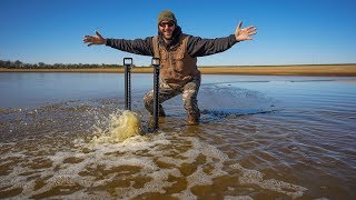 Duck Hunting Frozen Ponds Just Got Way Easier [upl. by Netsirhk957]