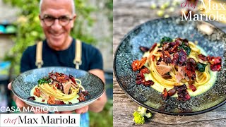 PASTA con TONNO e CREMA di BROCCOLO ROMANESCO  Ricetta per la vigilia di Natale di Chef Max Mariola [upl. by Folsom]