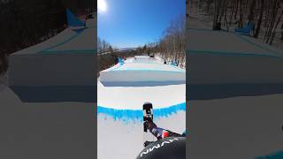 Mont Sainte Anne World Cup course preview snowboarding snowboardcross racing [upl. by Nnaeirrac]