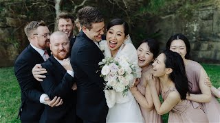 Taronga Zoo Sydney Wedding  Austin and Yukino  Film [upl. by Nadiya]