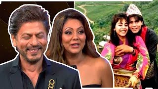 Shah Rukh Khan reveals how he pranked wife Gauri on their honeymoon [upl. by Nnadroj]