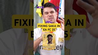 FIXING SAKAS EA FC 25 CARD 🔥 it gets HEATED 😬 shorts football soccer [upl. by Nibot]