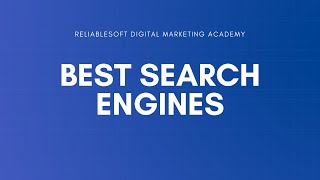 Top 10 Search Engines In The World [upl. by Arodoeht734]