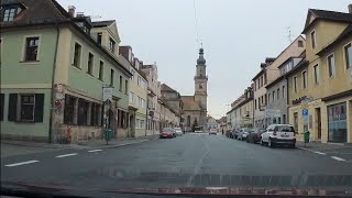 Driving in Erlangen Germany [upl. by Tiffa]