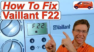 How to Fix F22 Fault Vaillant ecotec Plus Easy to Follow Step By Step Instructions [upl. by Fritts972]